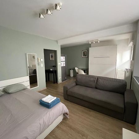 Studio Close From Train Station And Shops Luxembourg Bagian luar foto