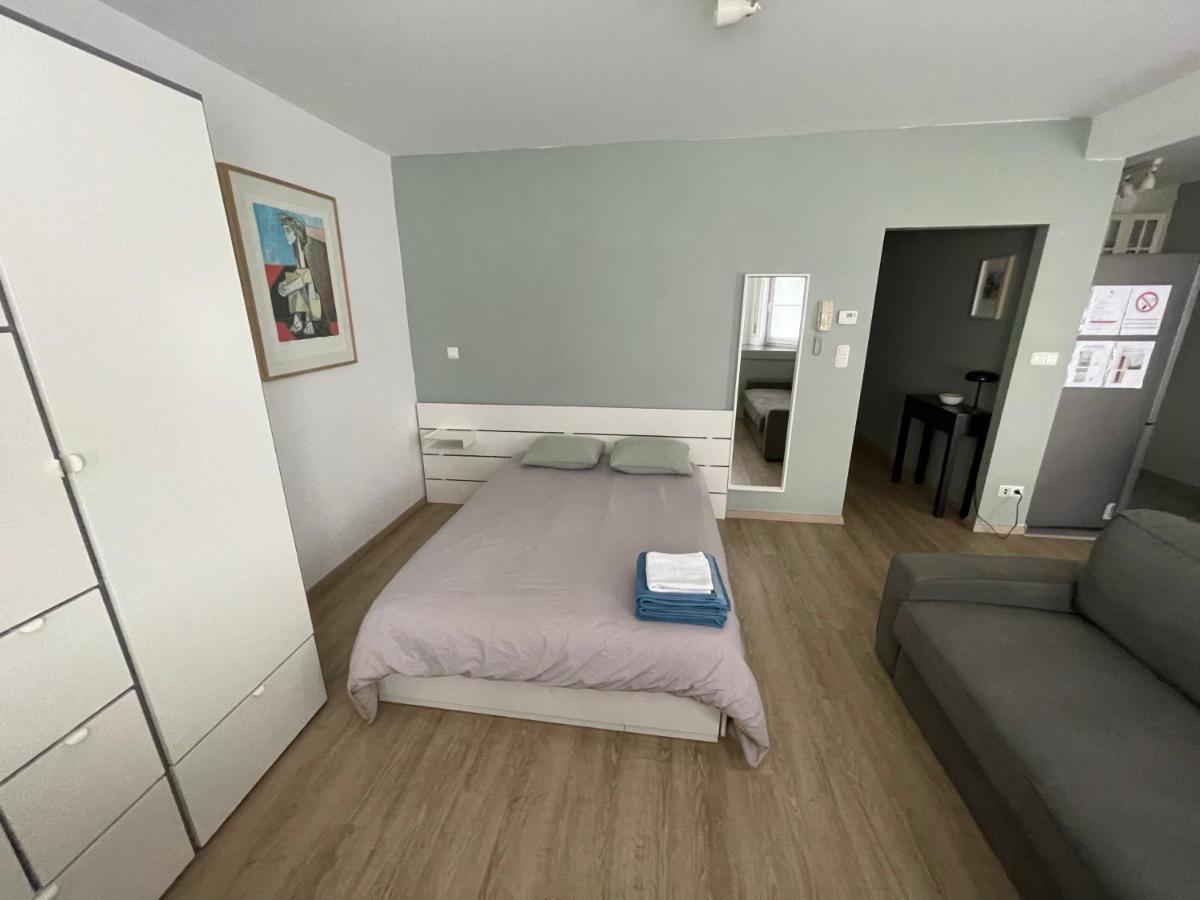 Studio Close From Train Station And Shops Luxembourg Bagian luar foto